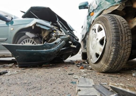 How can you tell when a car has been involved in a collision?