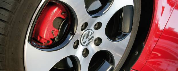 VW car wheel